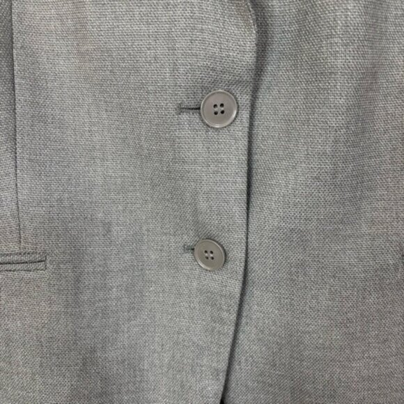 Simon Jersey Women’s Grey Blazer UK 16 US 14 Contemporary Classic Career Wear - Picture 5 of 11